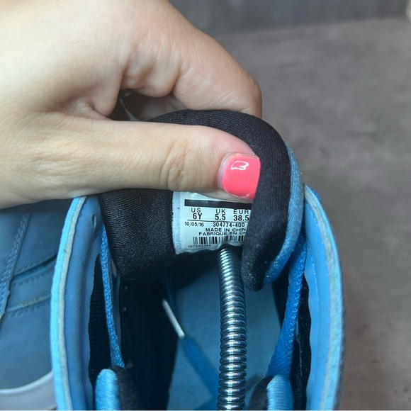 Nike Air Jordan 7 Retro 'Pantone' Sneakers 304774-400 Womens sz 7.5 - blue/white - Picture 5 of 6